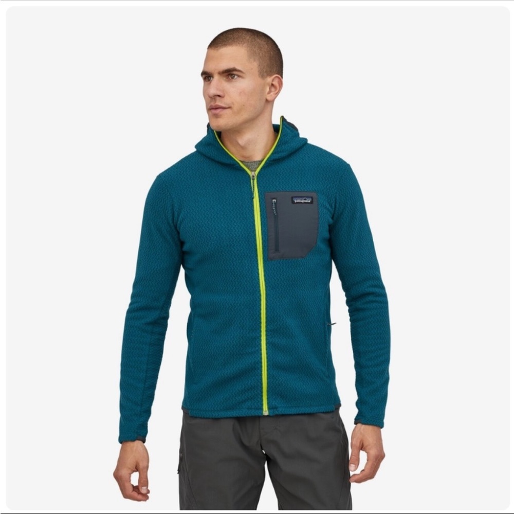 Patagonia | Men's R1® Air Full-Zip Hoody